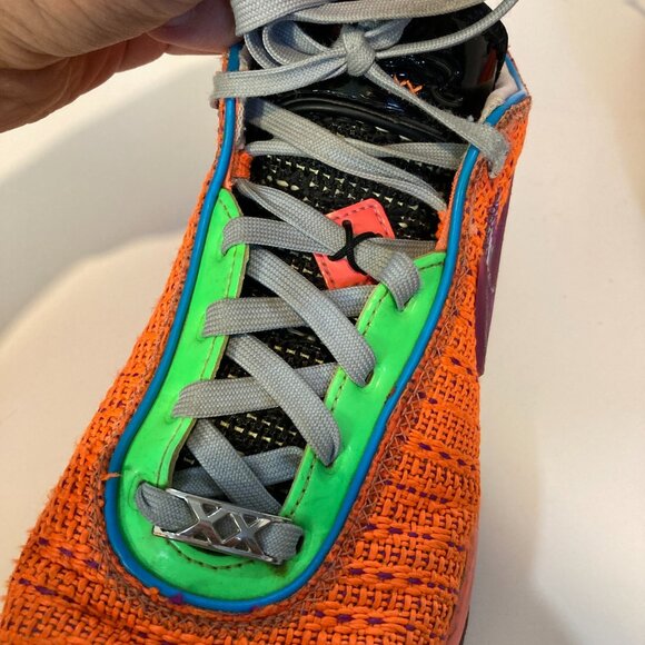 Nike Lebron XX 20 Orange Sneakers, Size 6Y DQ8651-800 - Picture 11 of 16